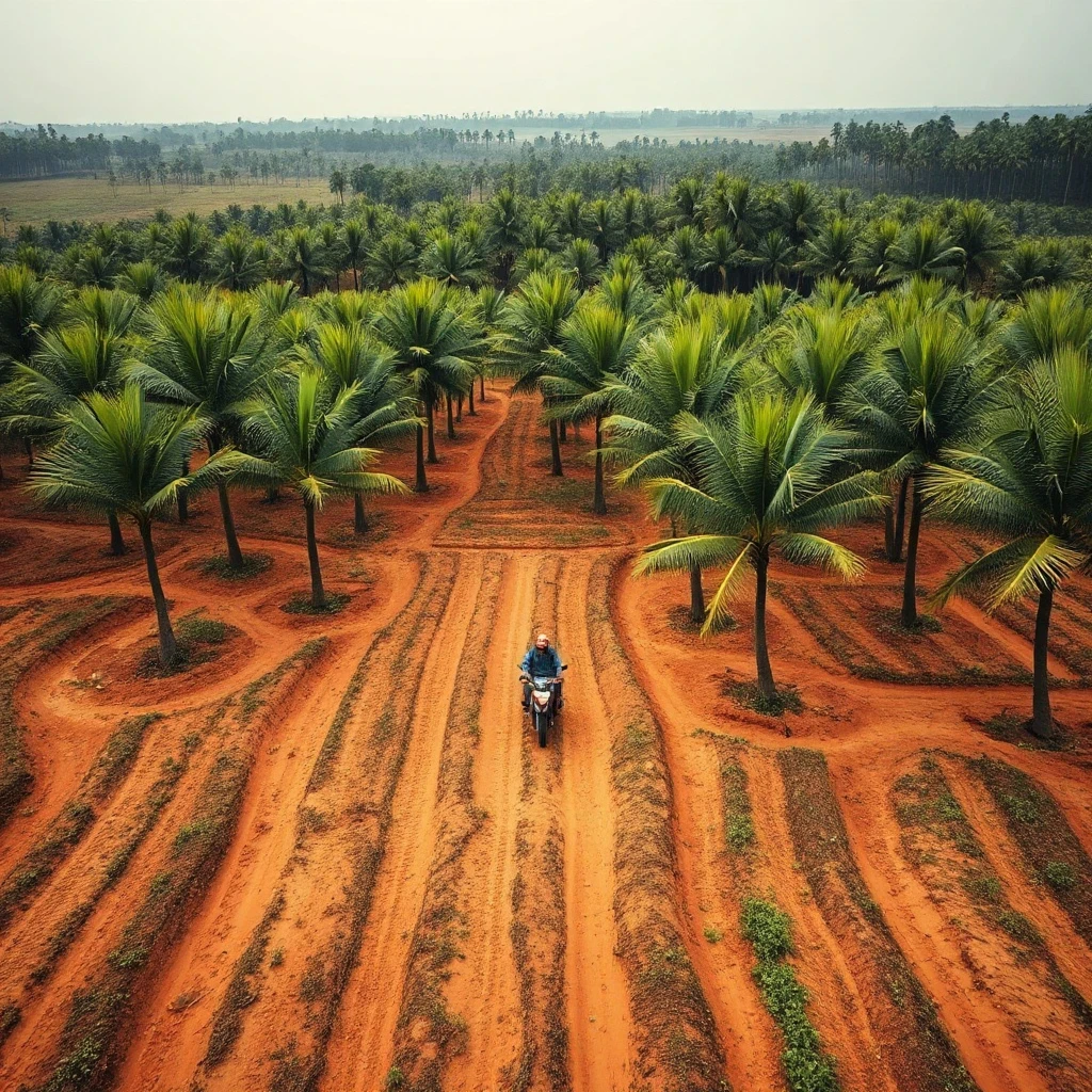 ENSO remains in El Niño with ONI +1.4; Kalimantan dry, while Malaysia sees rain. Lagged yield impact and current logistics disruptions weigh on output.