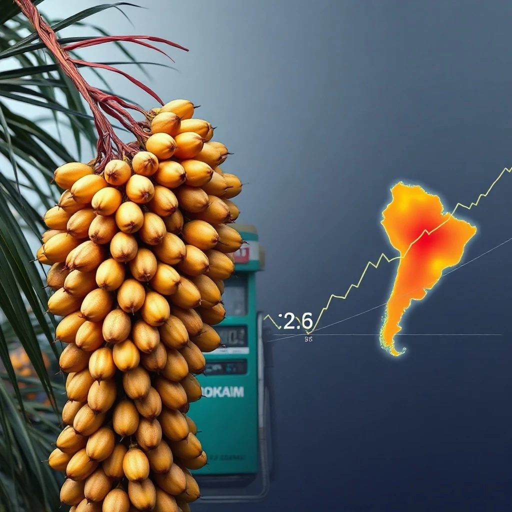 Palm Oil Holds Near $1,107 as Biodiesel and El Niño Offset Seasonal Stocks Build