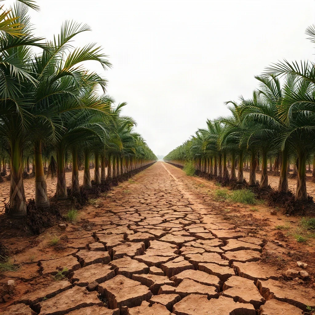 Dry conditions in Sarawak, Sumatra, Riau and Kalimantan point to lower fruit bunch weights ahead, while near-term output faces logistics snags.