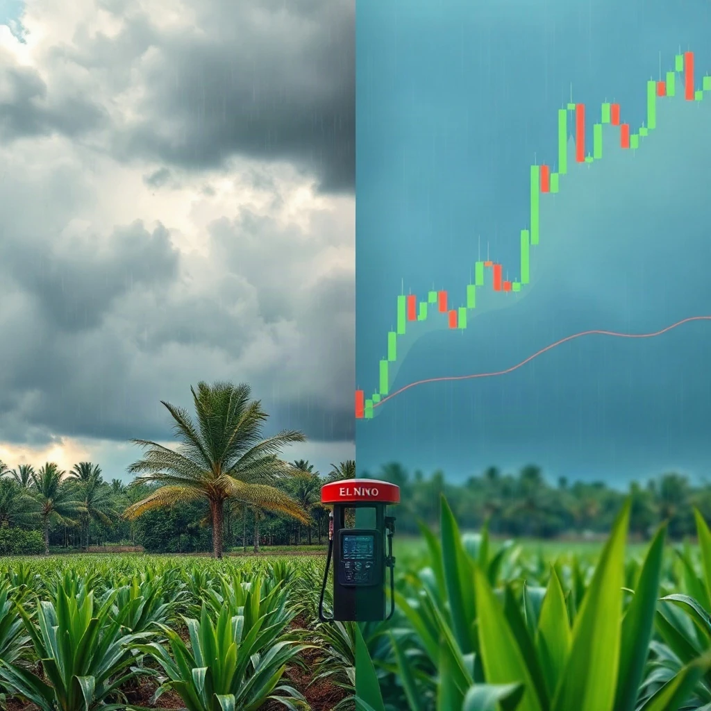 Palm oil slips to $1,143 as B50 and El Niño battle August stock fears