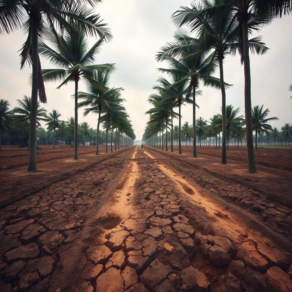 Dry conditions in Indonesia's Kalimantan belt contrast with wetter forecasts elsewhere, adding to El Nino's delayed impact on fruit bunch weights.